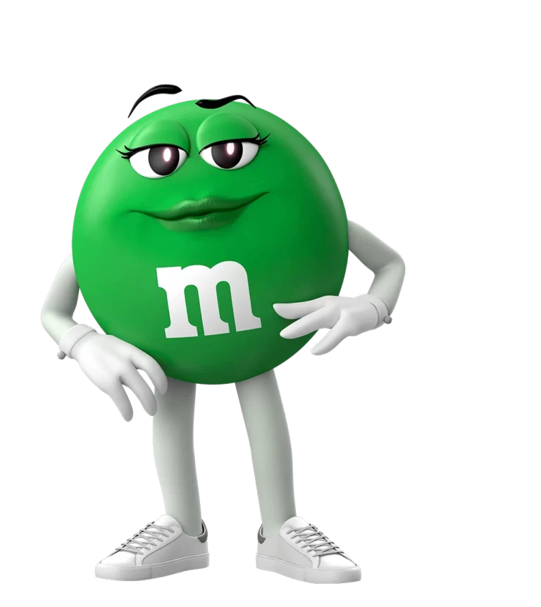 Is the Green M&M Trans?